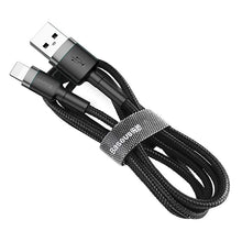 Baseus cable USB - Lightning 1,0 m 2,4A NOIR