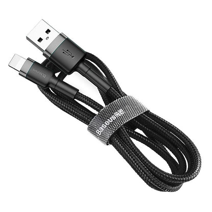 Baseus cable USB - Lightning 1,0 m 2,4A NOIR