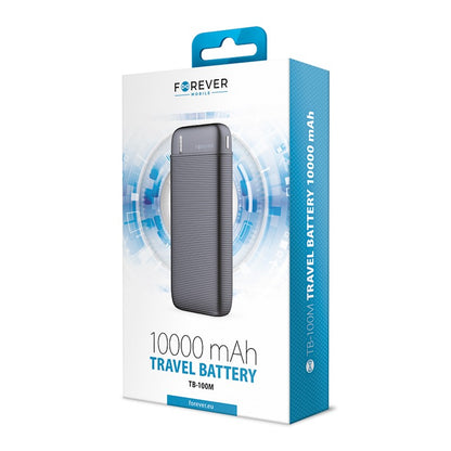 Forever power bank TB-100M 10000 mAh NOIR