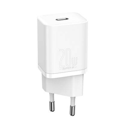Baseus chargeur 20W 1x USB-C BLANC